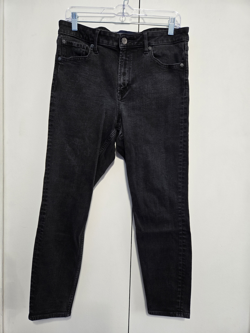 Gap High Rise Universal Legging Jeans Black Size 14/32 Regular